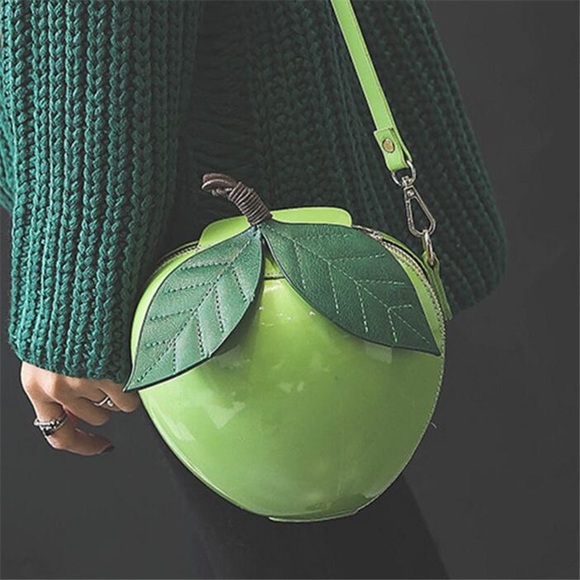 Bags Green Apple Autumn Novelty Fruit Crossbody Bag Poshmark